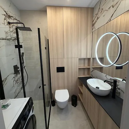 公寓 Centrum Boutique Apartament-premium 2 Sypialnie *